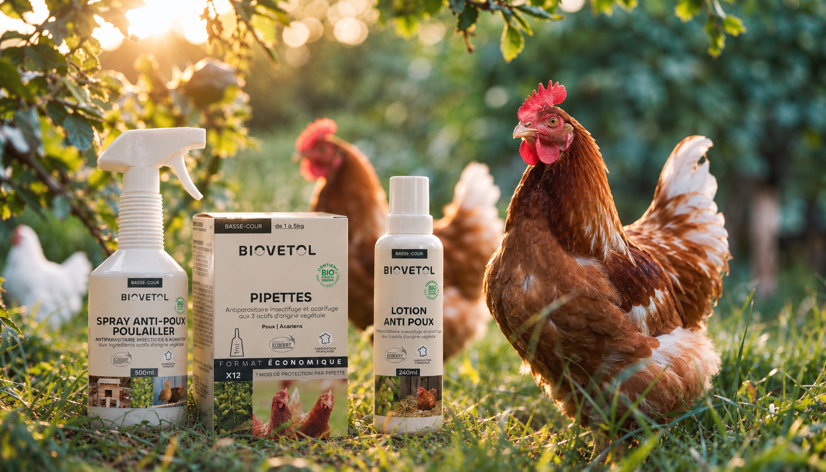 Produits et soins pour basse-cour Biovetol